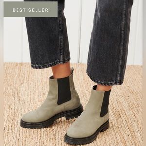 NWOT Jenni Kayne Brooklyn Lug Boot (Color Laurel, Size 39/9)